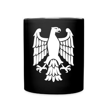 Icône de l’aigle - Mug uni - noir - Devant