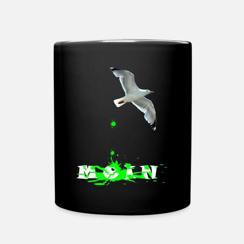 Poop Moewe - Mug uni - noir