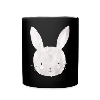 Lapin Lapin de Pâques - Mug uni - noir - Devant
