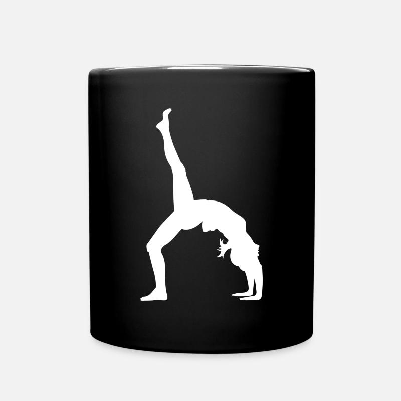 Danseur de gymnastique - Mug uni - noir