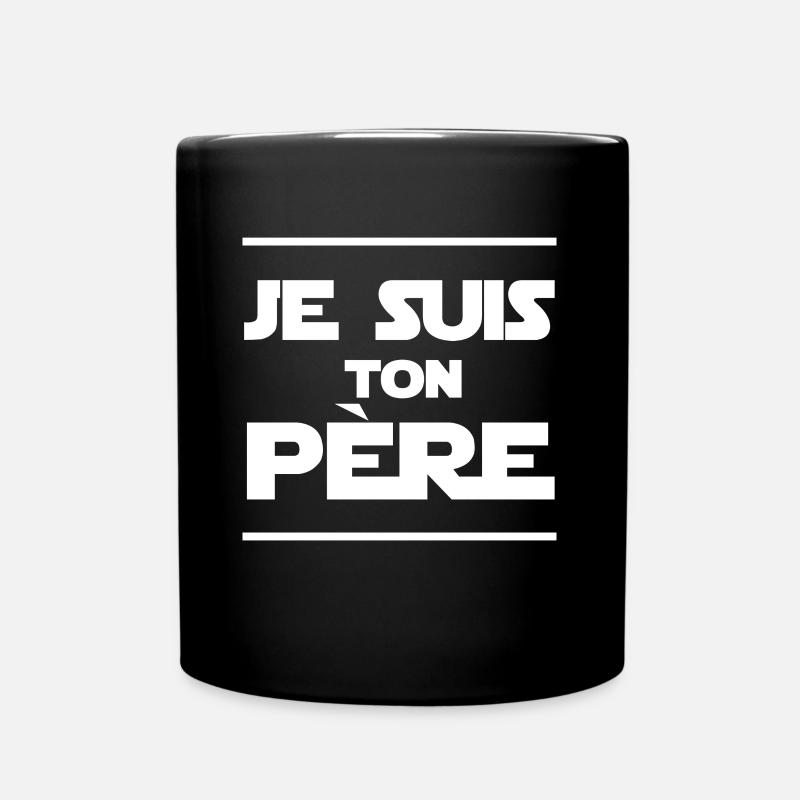 Je suis ton père - Mug uni - noir