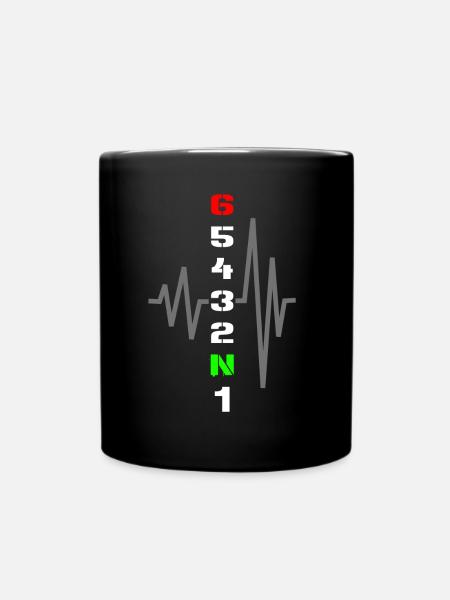 1N23456 - Mug uni - noir