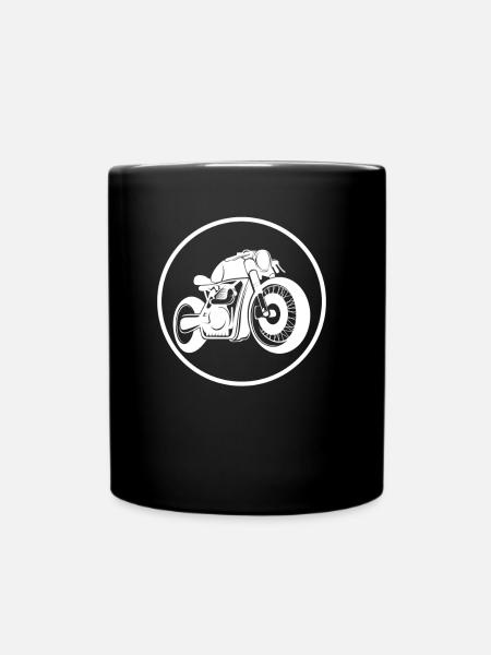 cafe racer - Full Colour Mug - black