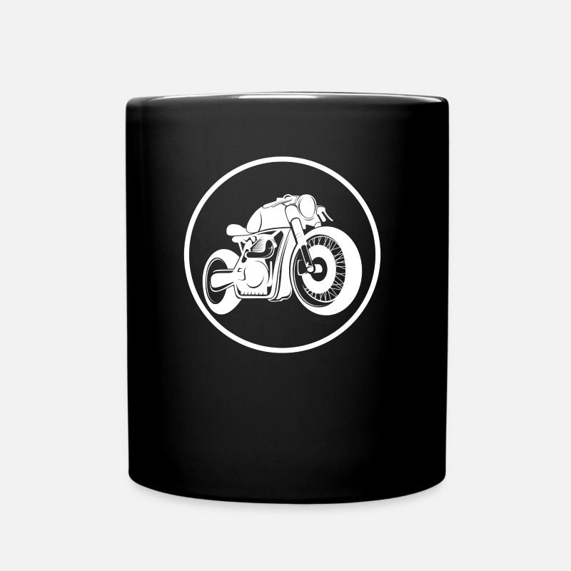 cafe racer - Mug uni - noir
