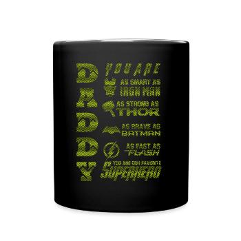 Citation de motivation inspirante Impression d’art - Mug uni - noir - Devant