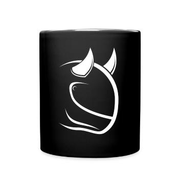 Biker Devil - Full Colour Mug - black - Front