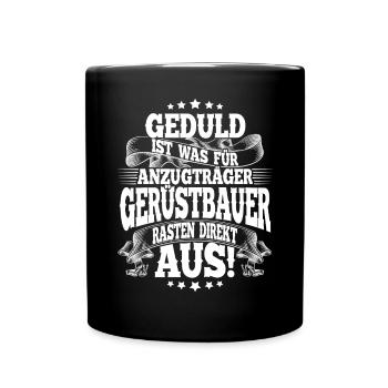 Scaffolders - Full Colour Mug - black - Front