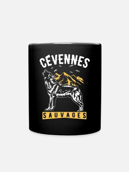 Cévennes Sauvages - Mug uni - noir