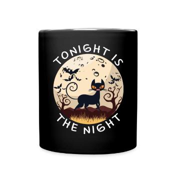 Tonight Is The Night - Full Colour Mug - black - Front