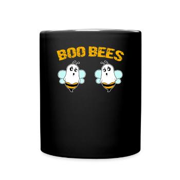 Boo Bees - Full Colour Mug - black - Front