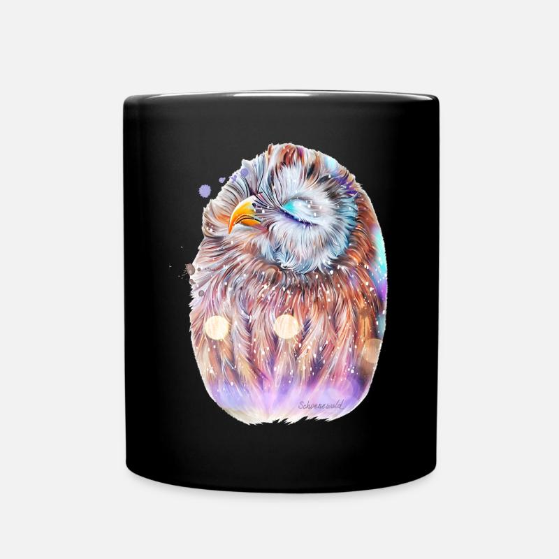 Hibou - Mug uni - noir