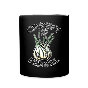 Creepy fennel - Full Colour Mug - black - Front