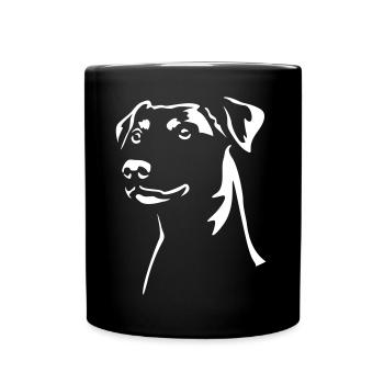 German Pinscher "Black Edition" - Full Colour Mug - black - Front