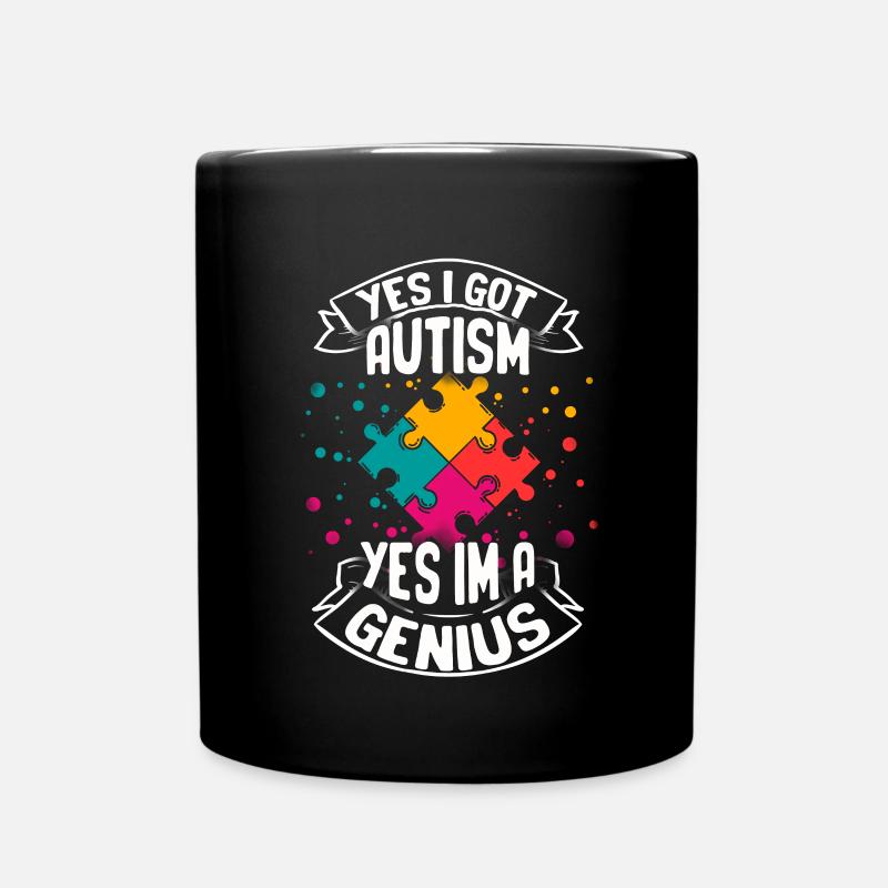 Autisme - Mug uni - noir