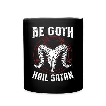 Satan Devil Gifts | Satanisme Horreur gothique - Mug uni - noir - Devant