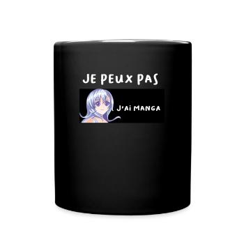 Design Manga - Mug uni - noir - Devant