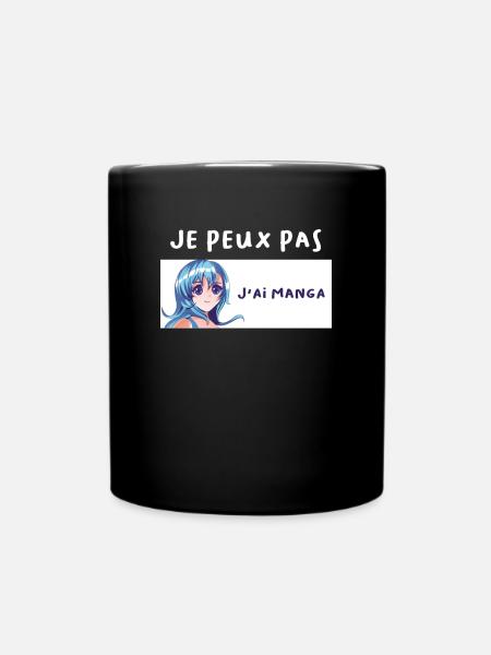 Design Manga - Mug uni - noir