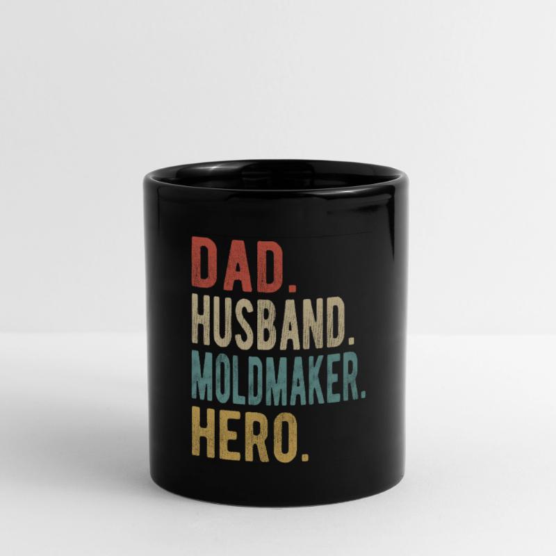 Formenbauer Papa Ehemann Held Tasse einfarbig