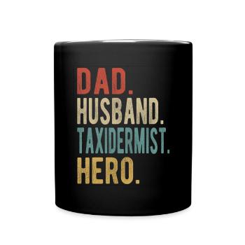 Taxidermist Papa Husband Hero - Full Colour Mug - black - Front