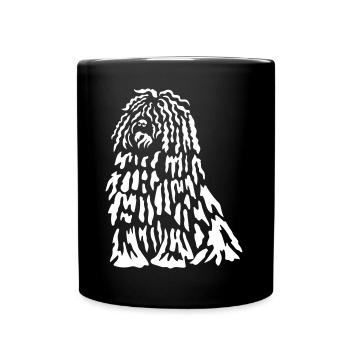 Puli "Black Edition" - Full Colour Mug - black - Front