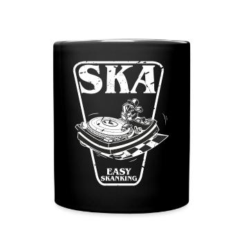 SKA - Rocksteady easy skanking - Full Colour Mug - black - Front