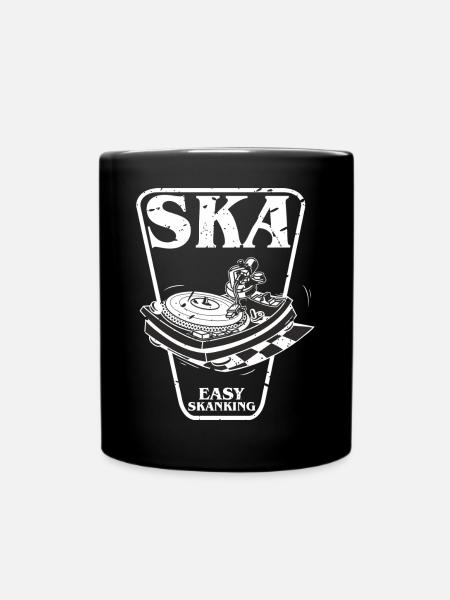 SKA - Rocksteady easy skanking - Full Colour Mug - black