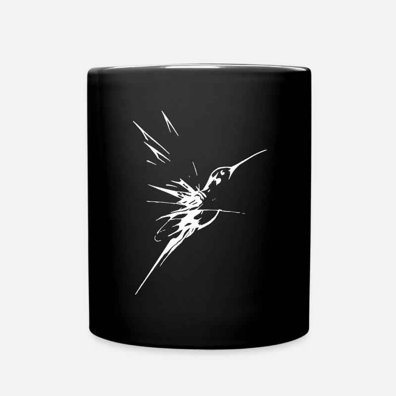 Kleiner Kolibri - Tasse einfarbig - Schwarz