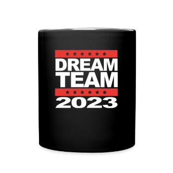 Team 2023 - Tasse einfarbig - Schwarz - Vorne