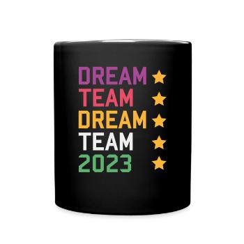 Beste Freunde 2023 - Tasse einfarbig - Schwarz - Vorne
