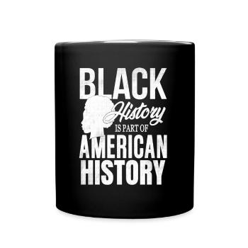 Black History Month - Tasse einfarbig - Schwarz - Vorne