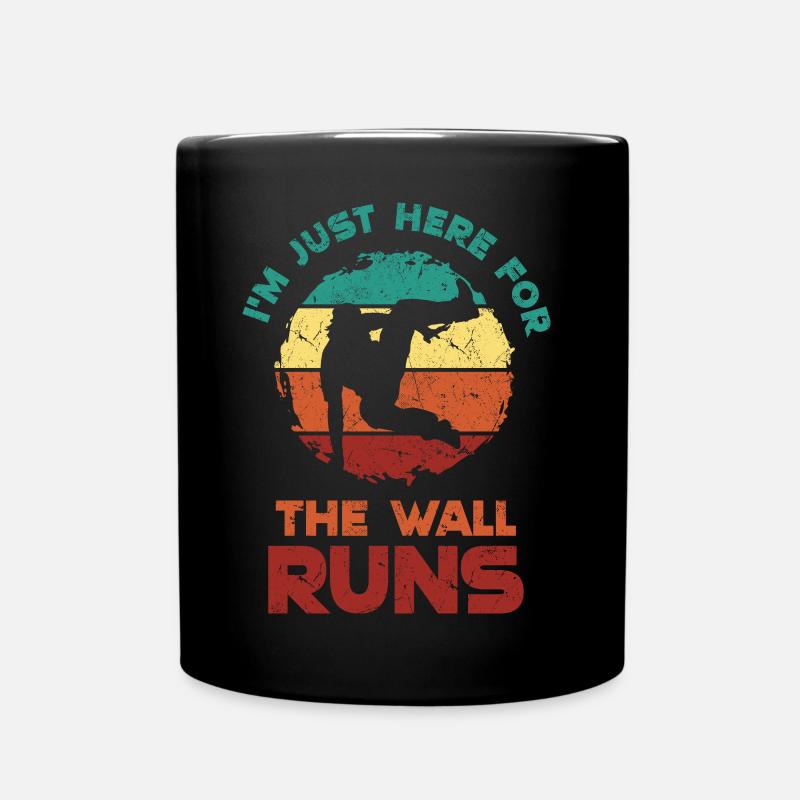 Parkour - Mug uni - noir