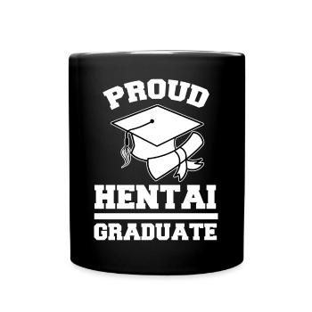 Manga Statement Anime Cosplay Japan Pop Culture - Full Colour Mug - black - Front