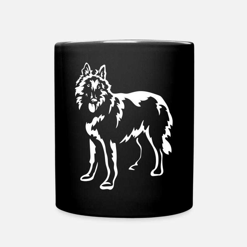 Tervueren "Black Edition" - Tasse einfarbig - Schwarz