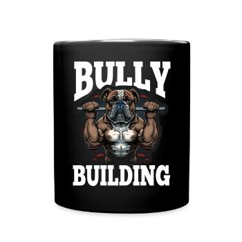 Français Bulldog Frenchie Bodybuilding Dog - Mug uni - noir - Devant