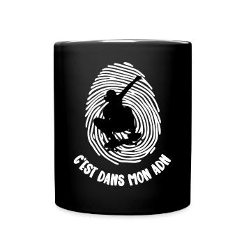 mon adn - Mug uni - noir - Devant