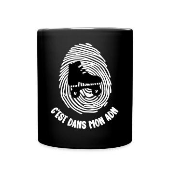 mon adn - Mug uni - noir - Devant