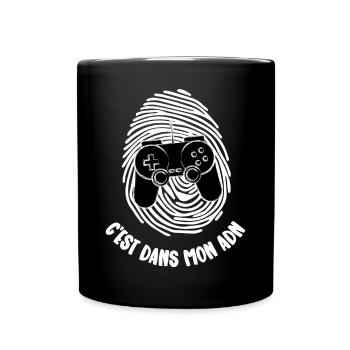 mon adn - Mug uni - noir - Devant
