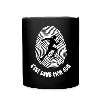 mon adn - Mug uni - noir - Devant