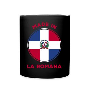 La Romana Dominikanische Republik - Tasse einfarbig - Schwarz - Vorne