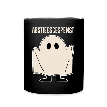 Abstiegsgespenst - Tasse einfarbig - Schwarz - Vorne