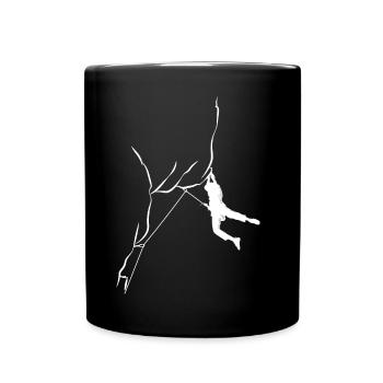Rochers d’escalade vintage - Mug uni - noir - Devant