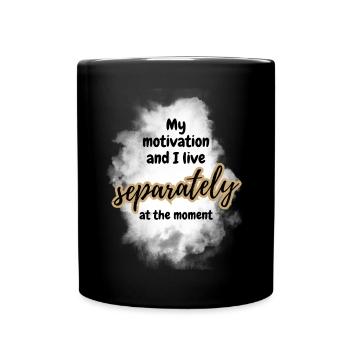 ATTITUDE POSITIVE ÉTAT D’ Motivation - Mug uni - noir - Devant