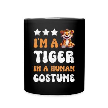 Tiger - Full Colour Mug - black - Front