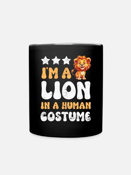 Lion Lion - Mug uni - noir