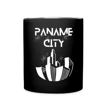 Paname city - Mug uni - noir - Devant