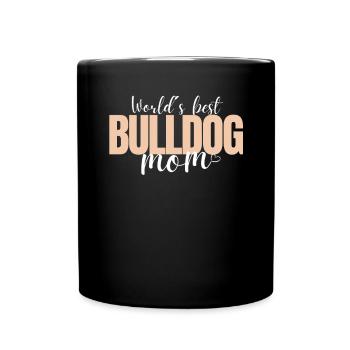 Bulldog MOM Bulldog Bulldogs MAMA - Mug uni - noir - Devant