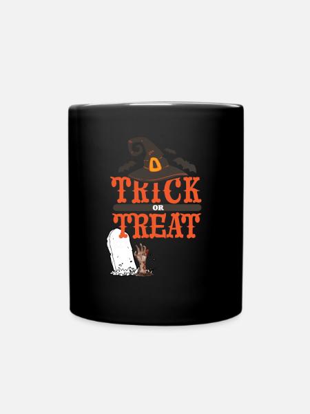 Trick or treat (O3) - Mug uni - noir