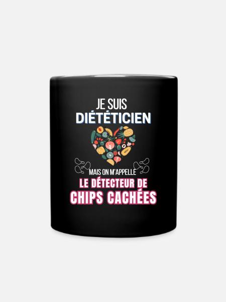Je suis diététicien - Mug uni - noir