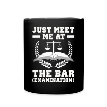 Anwalt - Tasse einfarbig - Schwarz - Vorne