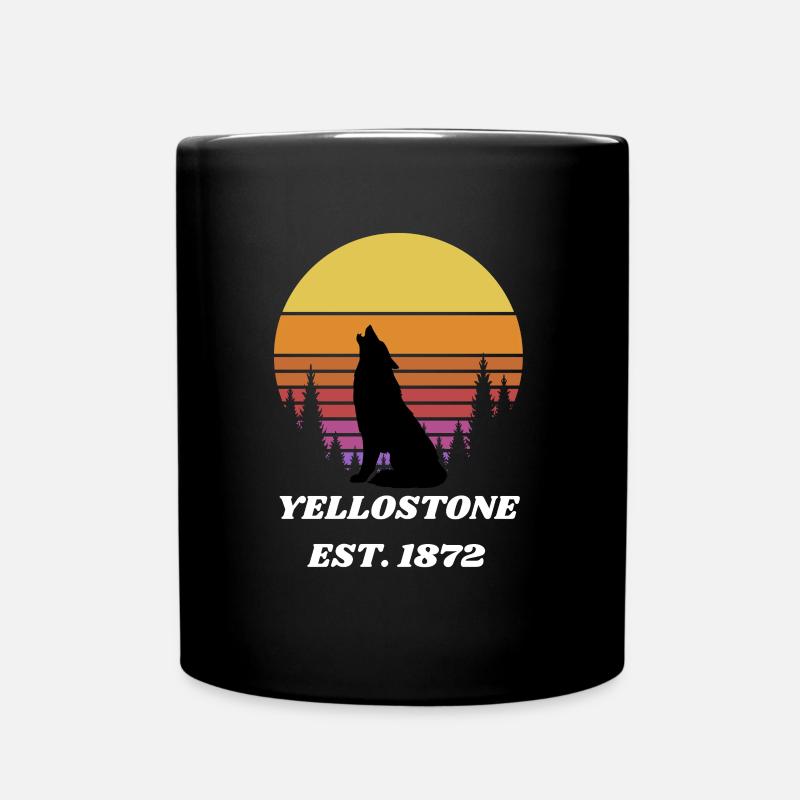 Yellostone est. 1872 - Mug uni - noir